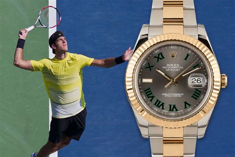 del potro watch rolex|Juan Martin Del Potro .